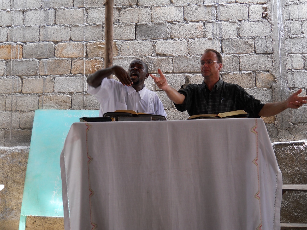 Pastor Training and a Water Project