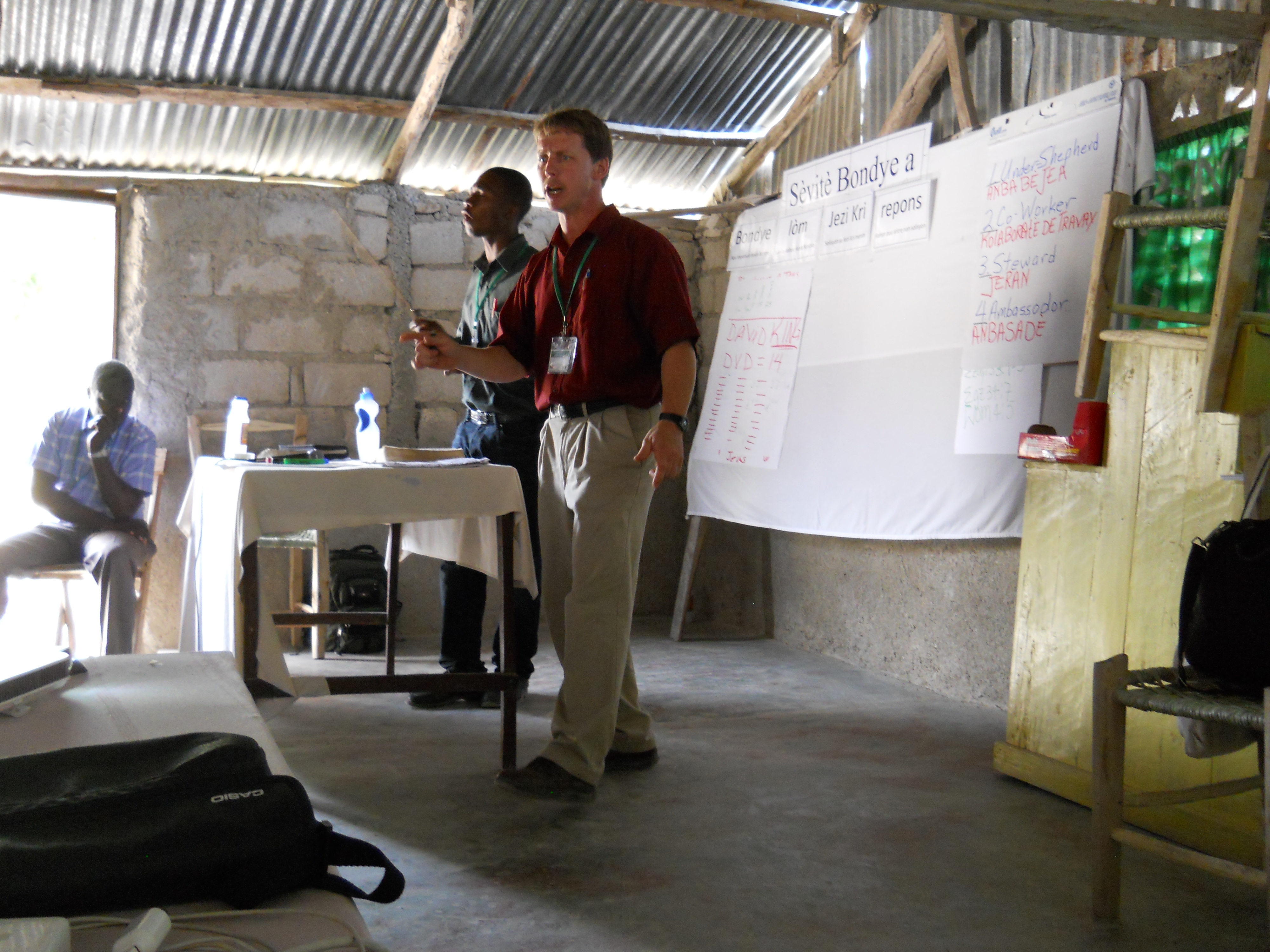 Pastor’s Conference in Fourby, Haiti
